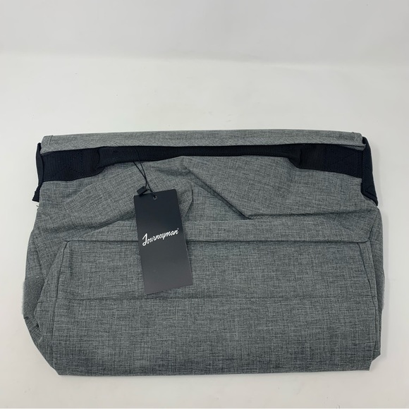 NEW Journeyman Gray Messenger Bag - Picture 3 of 7